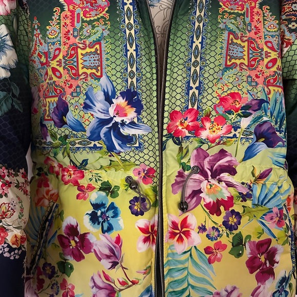 Johnny Was Reversible Puffer Women's Jacket - Picture 5 of 11